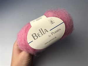 Bella by permin kid mohair - skøn lyserød